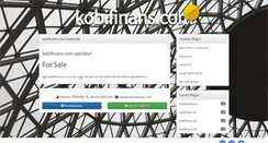 Desktop Screenshot of kobifinans.com